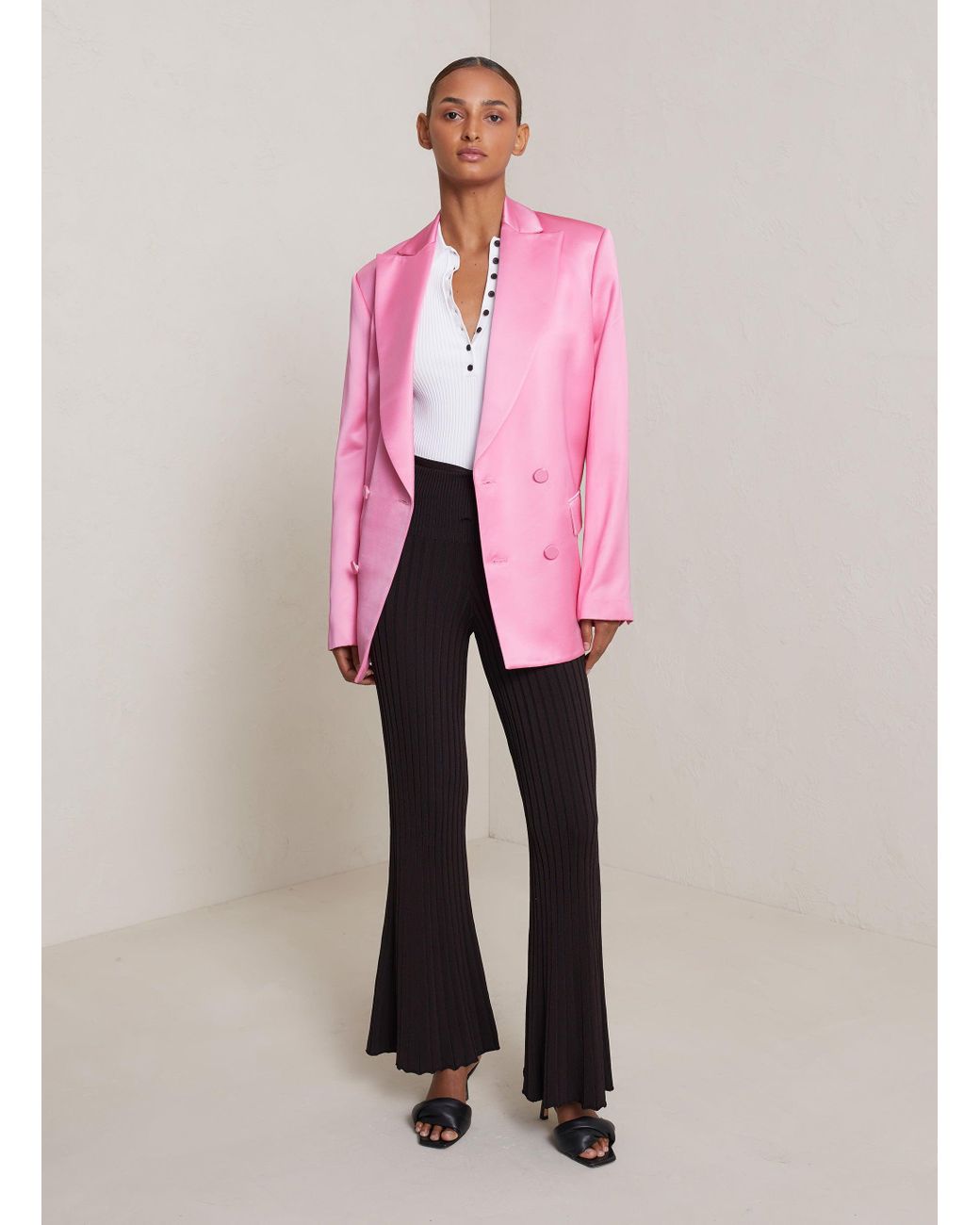 alc pink blazer