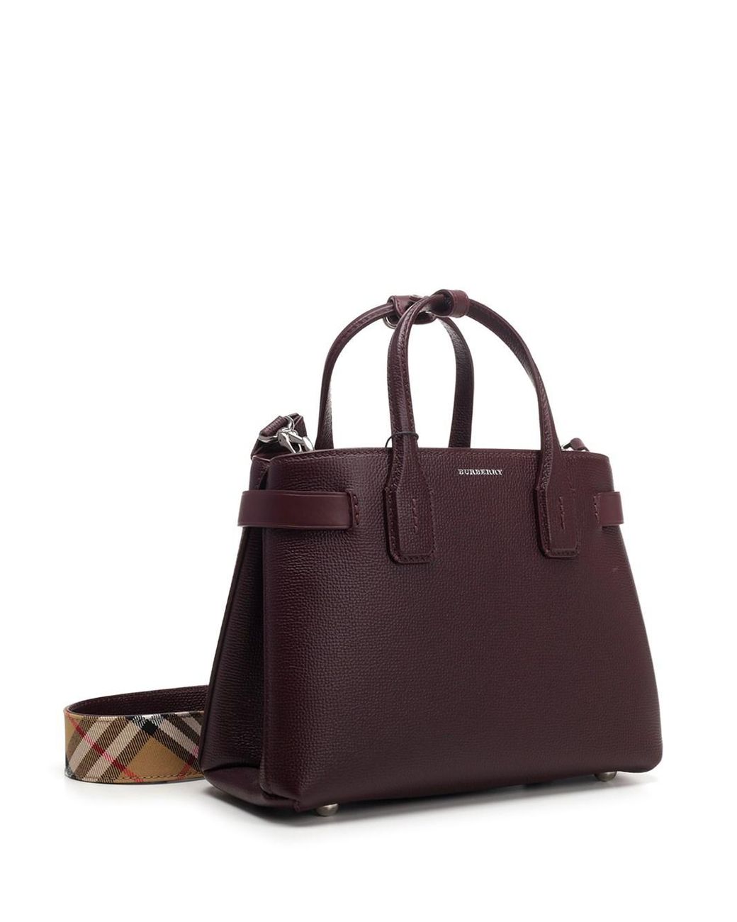 burberry tote bag bordeaux