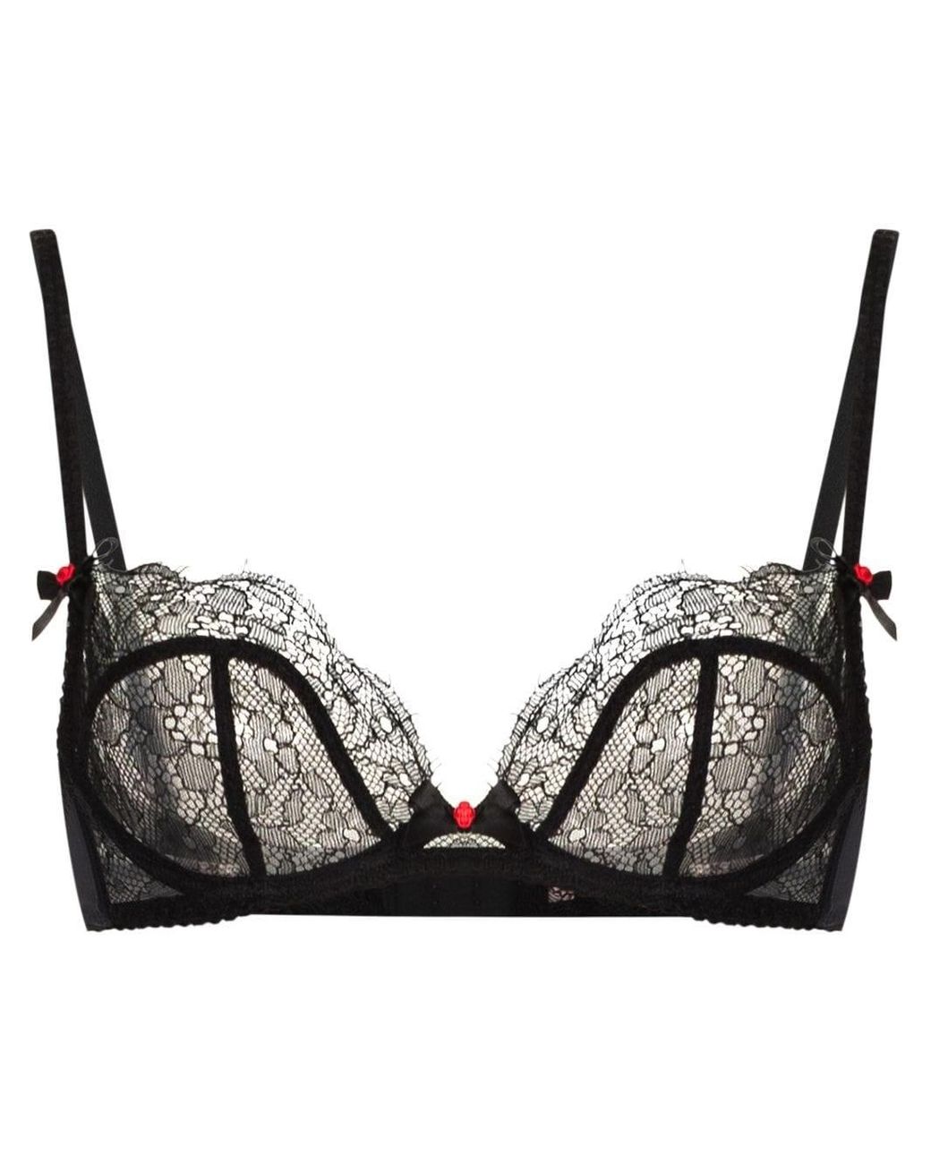 Agent Provocateur Lorna Underwired-cup Bra in Black | Lyst