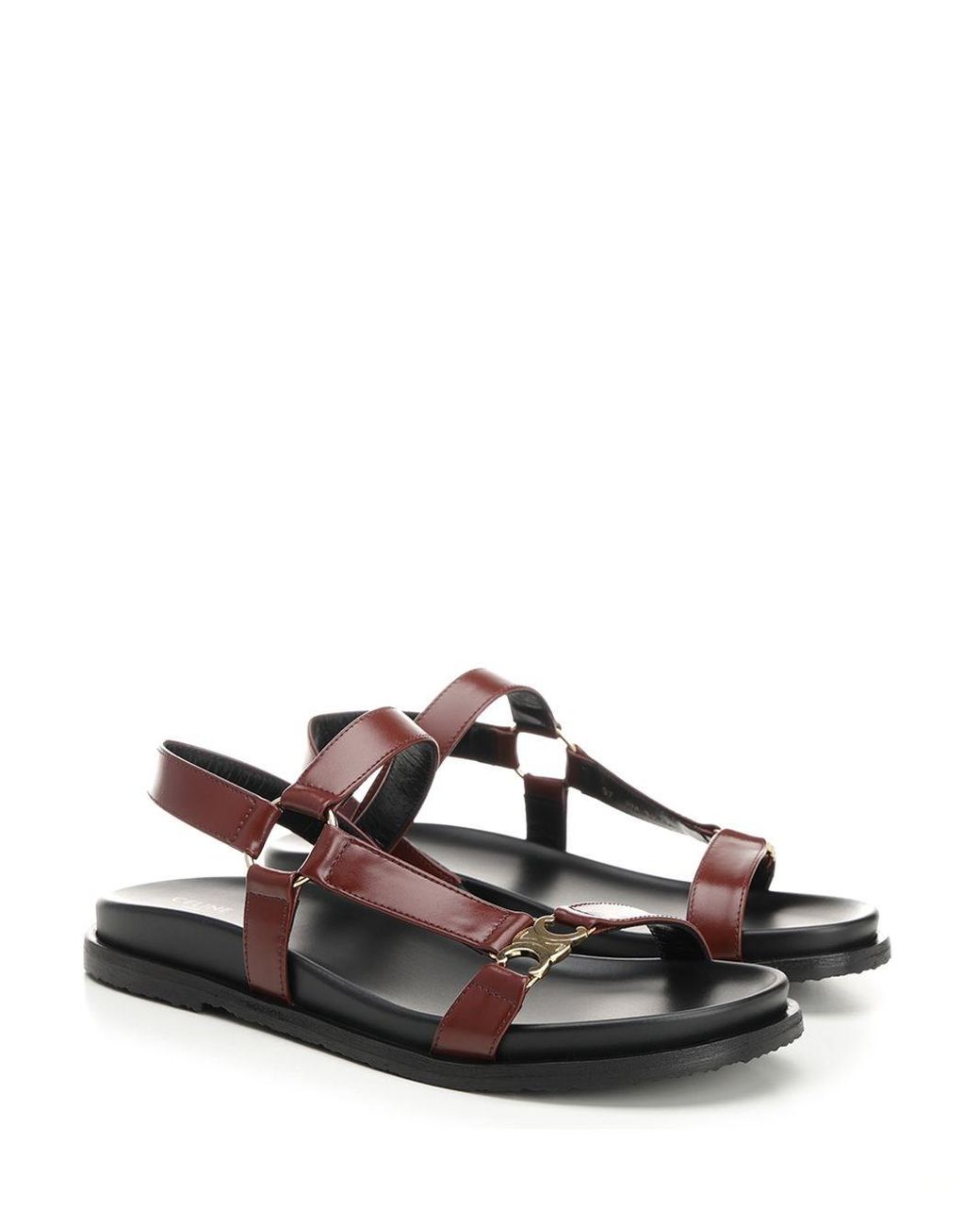 VIP【関税送料無料】希少 Celine Rust Maud sandal Celine Rust