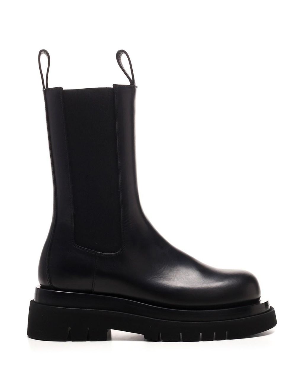 Bottega Black Combat Boot Lyst Canada