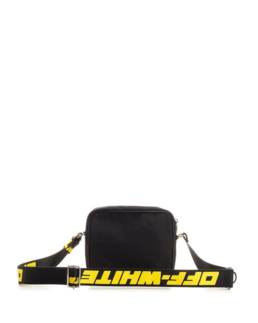 ショルダーバッグ OFF-WHITE BLACK LEATHER BIKER TIRE SHOULDER BAG Off-White Biker Tire Shoulder Bag | Black | FARFETCH