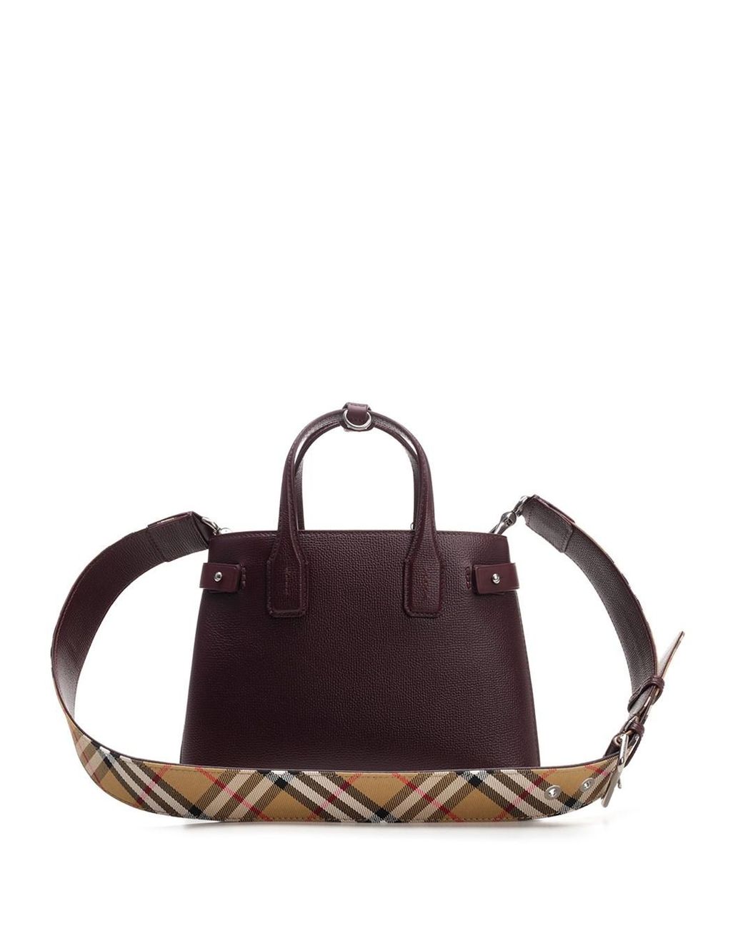 burberry tote bag bordeaux
