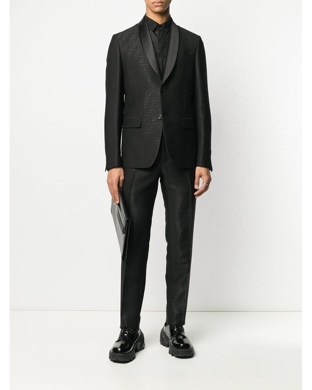 Fendi top monogram suit