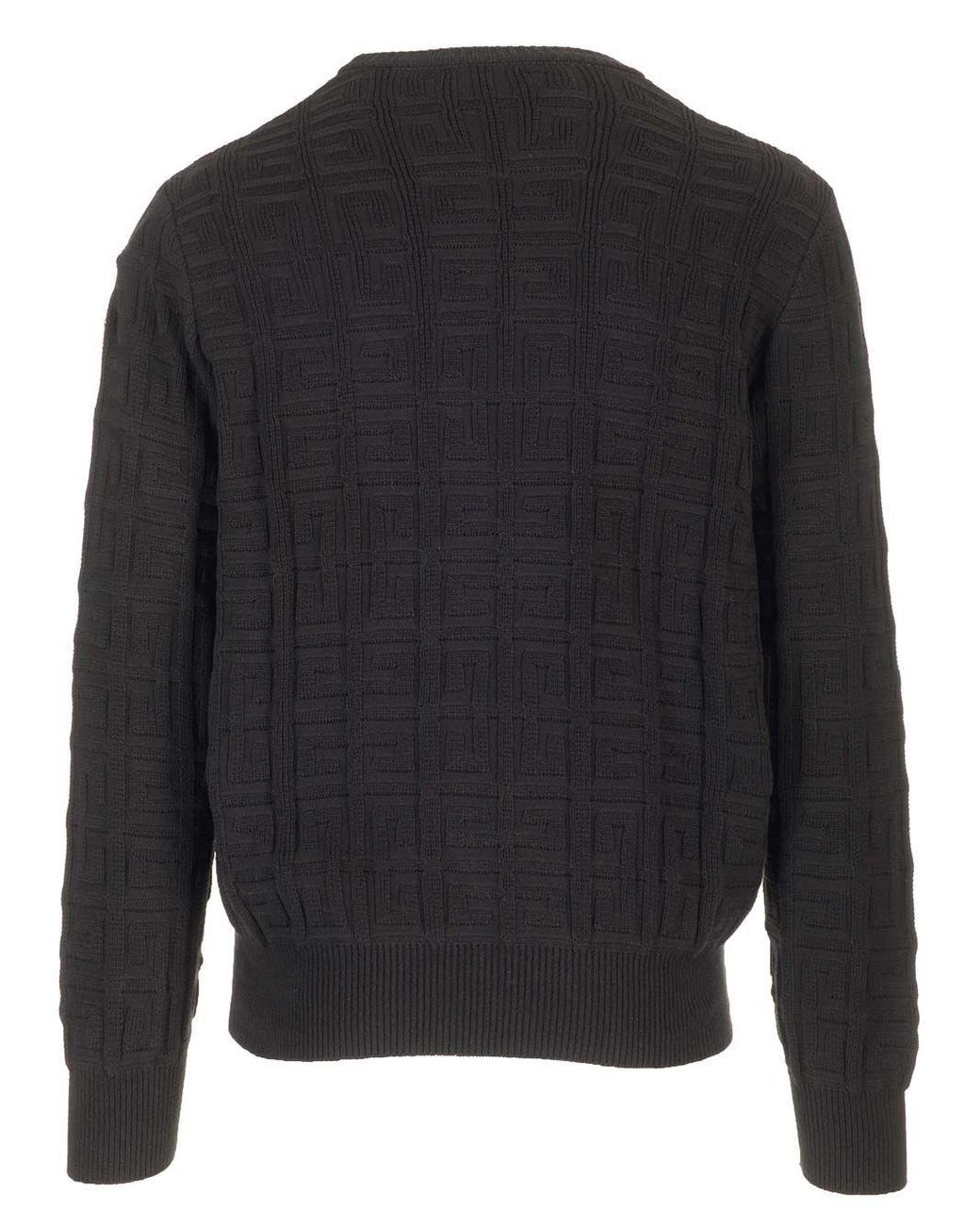 Givenchy 4G Wool Sweater in Black for Men Lyst Canada