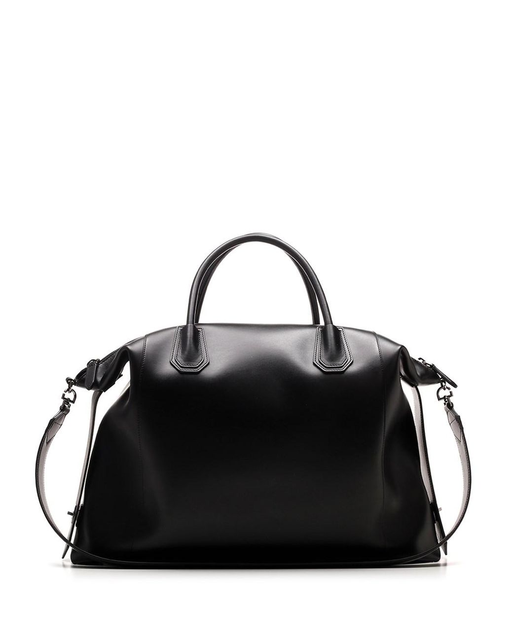 GIVENCHY ANTIGONA SOFT BAG MAXI ブラック Givenchy Antigona Soft Lock Bag Crocodile Embossed Leather