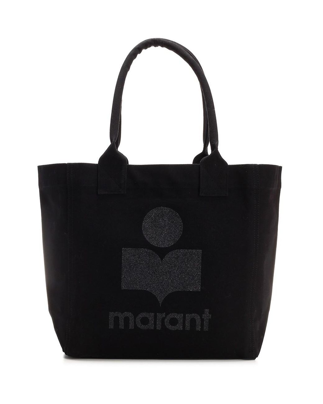 Isabel Marant Small "yenky" Tote Bag With Logo in Black Lyst