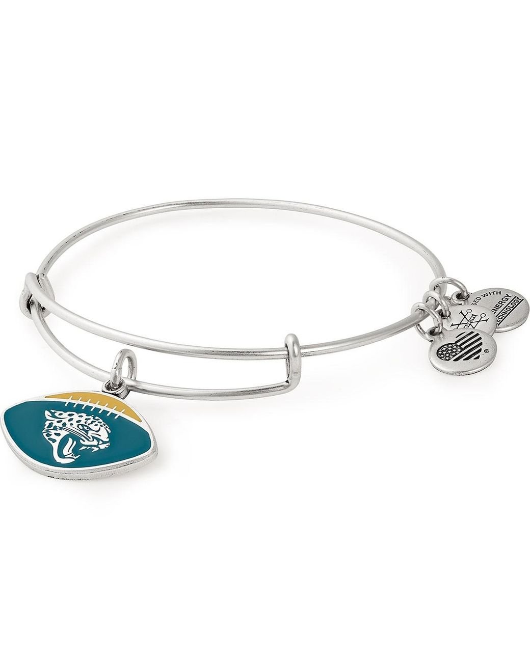 Alex and Ani Color Infusion New Orleans Saints Football II Bangle