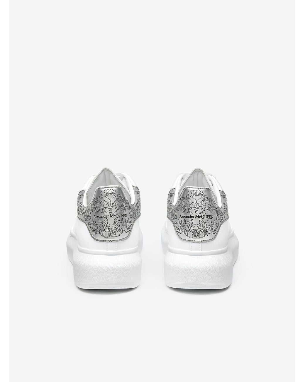 McQueen White Oversized Sneaker