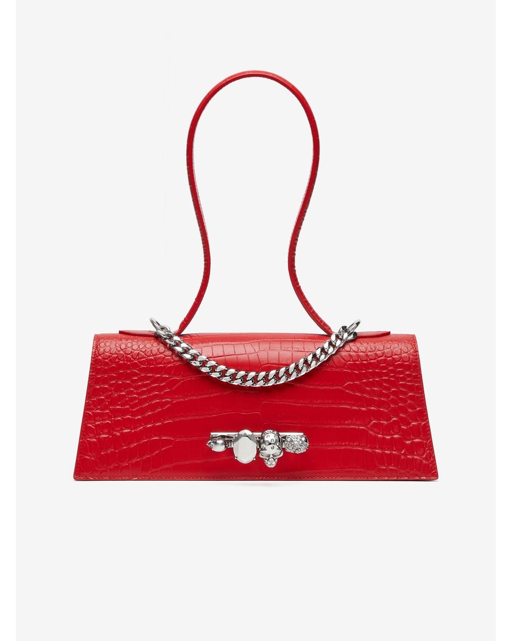 McQueen Red Jewelled