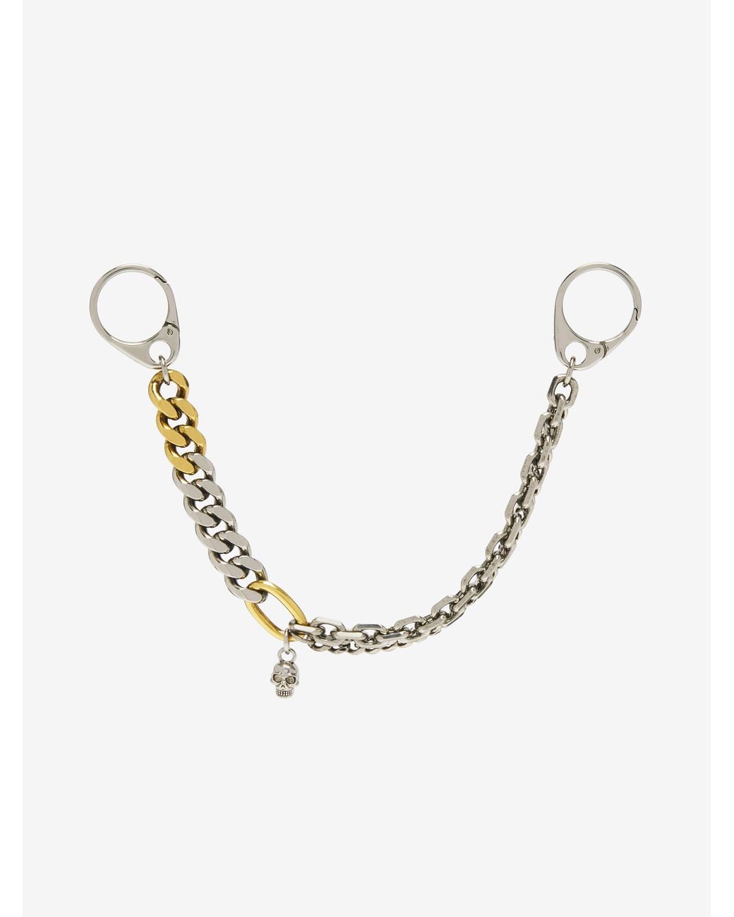 McQueen Multicolor Dual Chain Charm