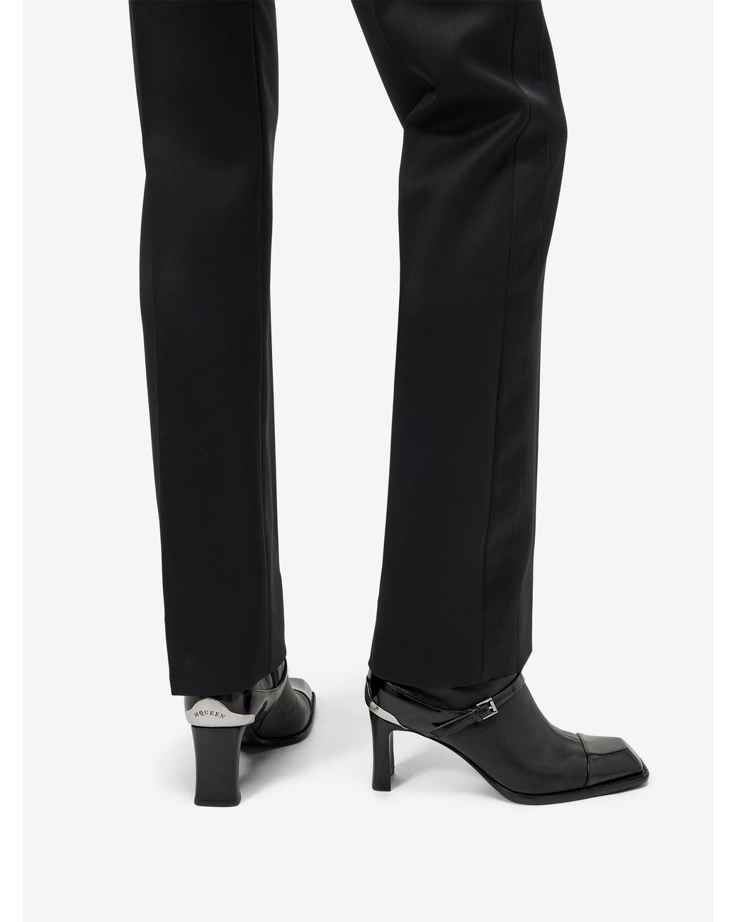 McQueen White Niko Ankle Boot