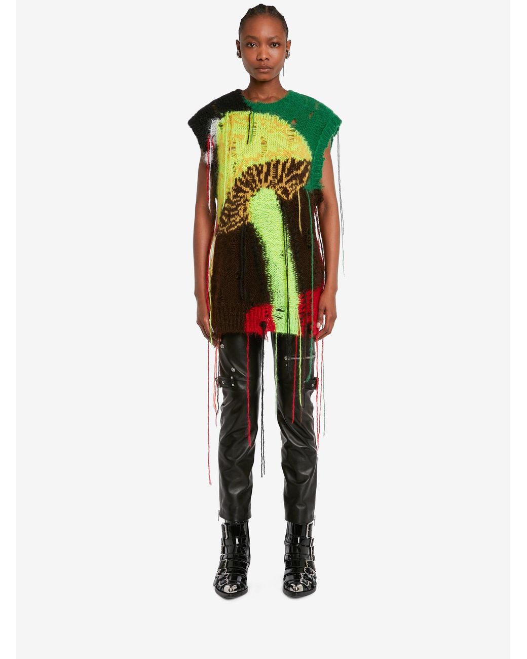 Alexander McQueen Mushroom Intarsia 