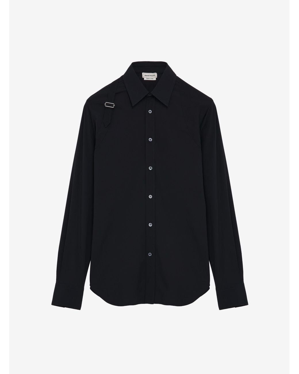 McQueen Blue Harness Shirt for men