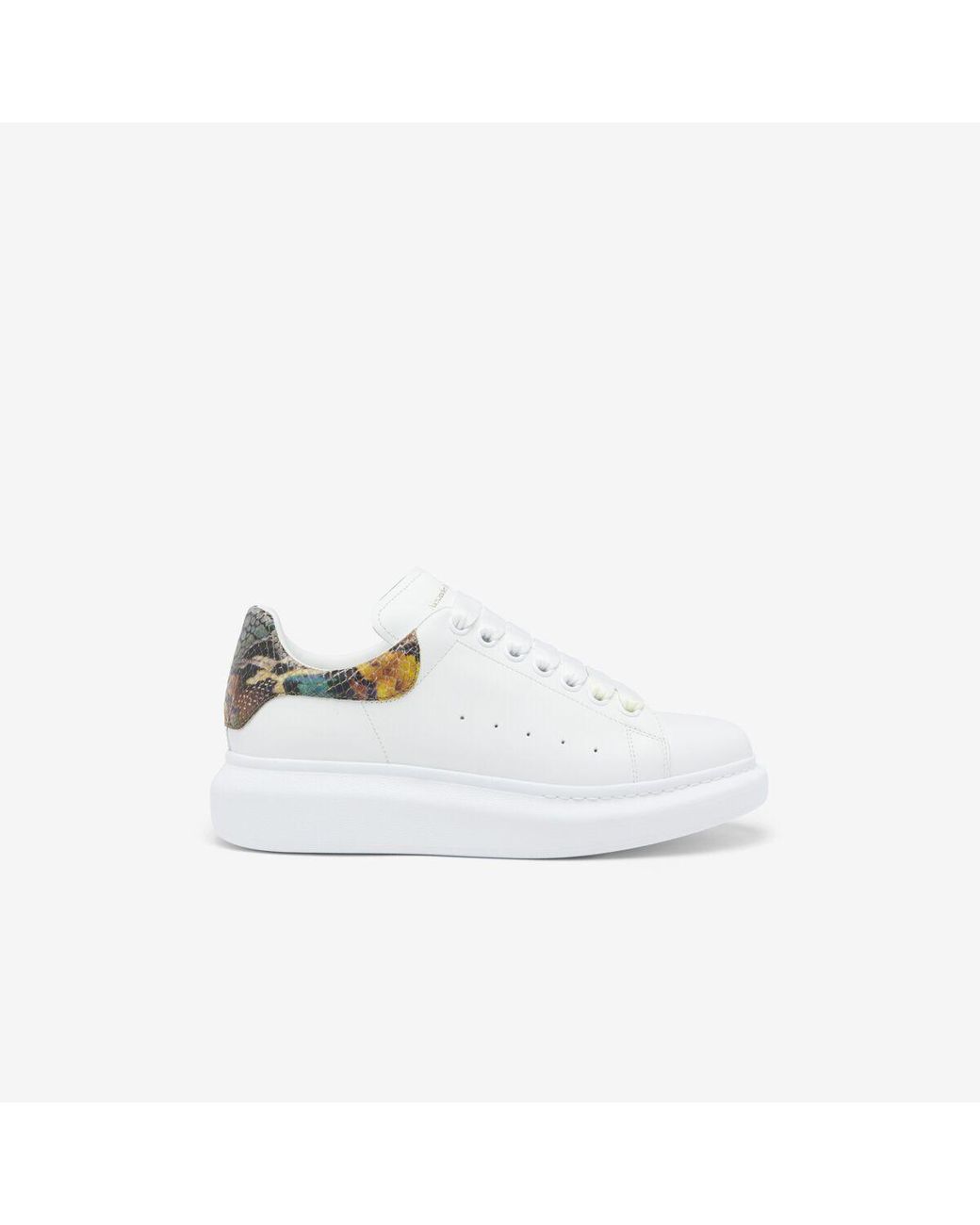 McQueen White Oversized Sneaker