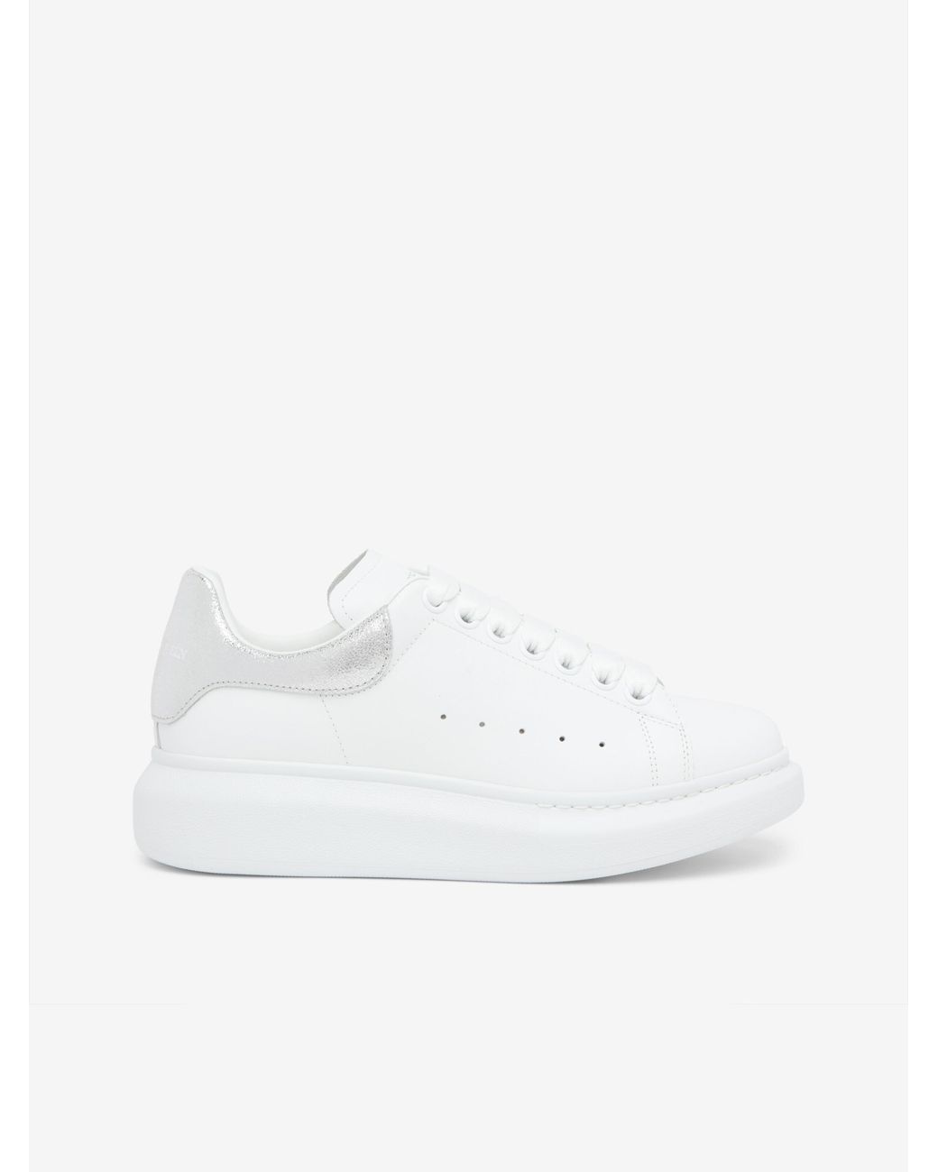 McQueen White Oversized-Sneaker