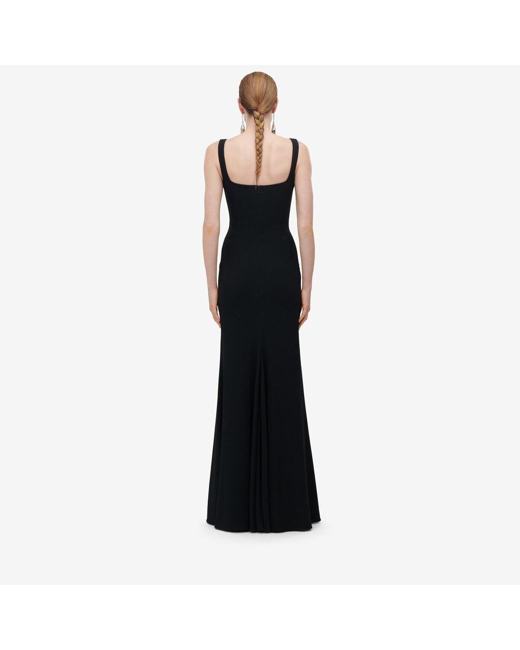 alexander mcqueen rose gold dress 2004 Alexander McQueen Gold Draped Gown – Rachel Zabar Vintage