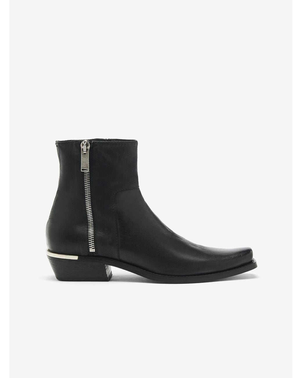 McQueen Black Ryder Boot for men