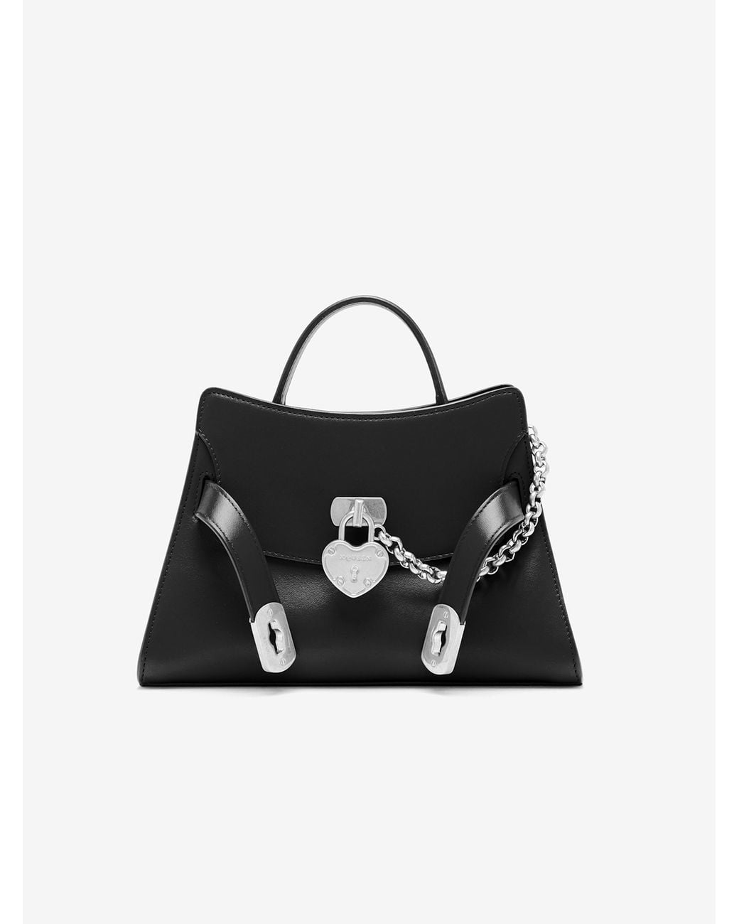 McQueen Locke Shoulder Mini in Black | Lyst