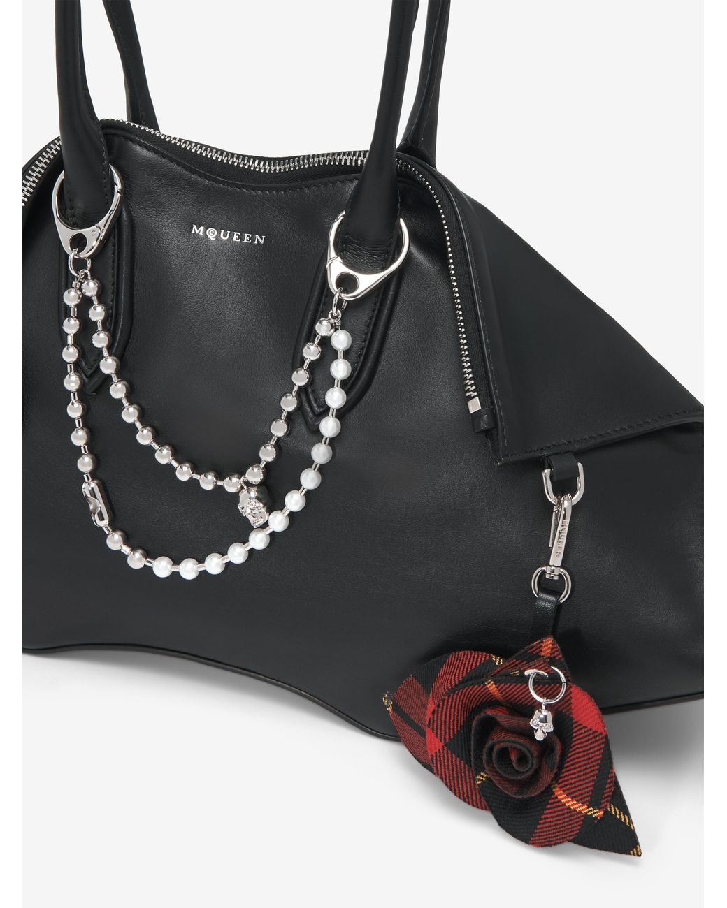 McQueen Red Rose Anhänger