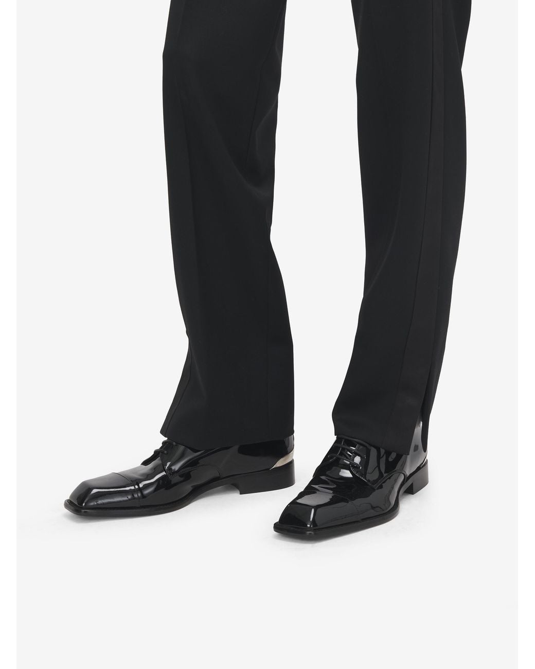 McQueen Black Niko Derby for men