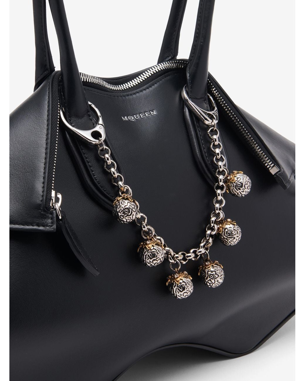 McQueen Multicolor Heirloom Chain Charm