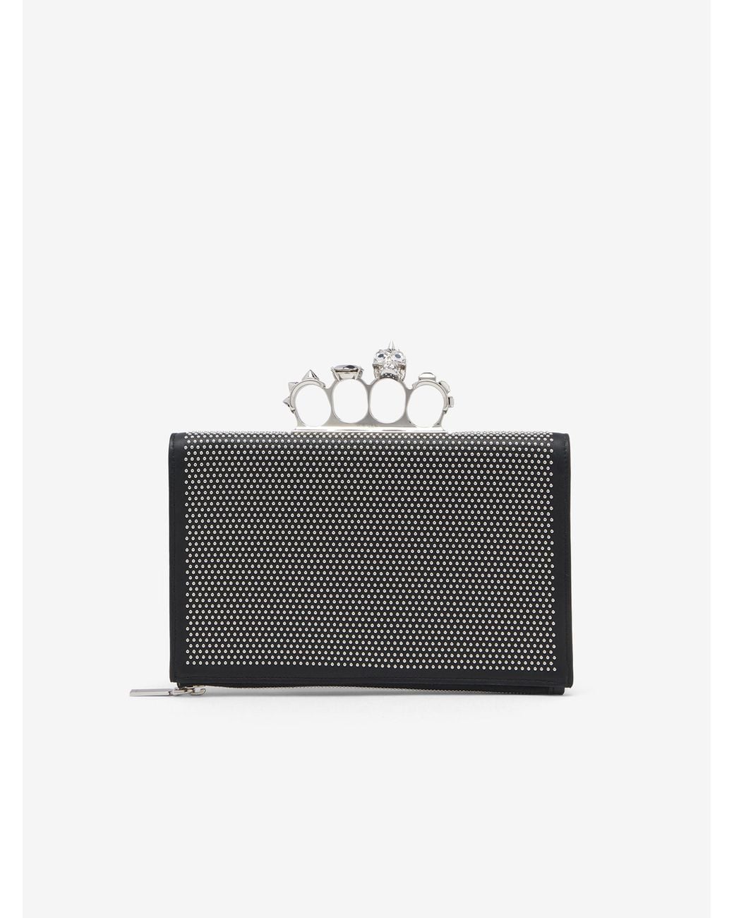 McQueen White Knuckle Flat Pouch
