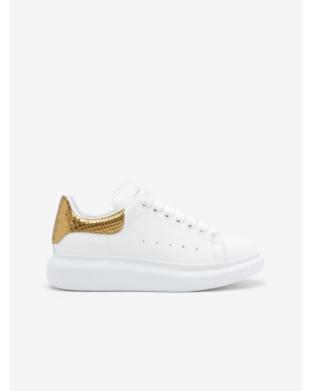 McQueen White Oversized Sneaker for men