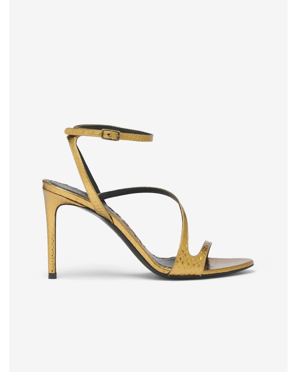 McQueen White Skull Sandal