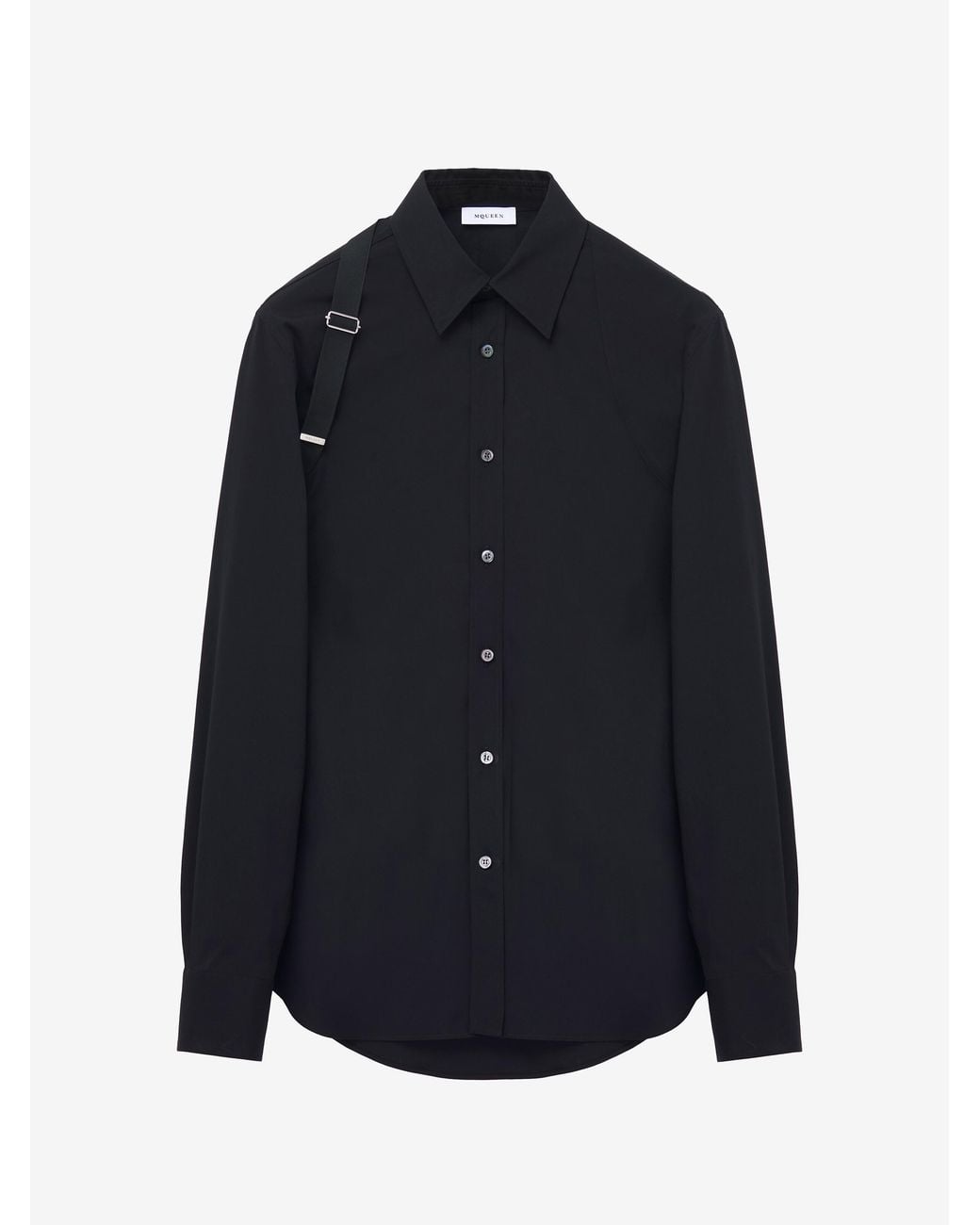 McQueen Blue Harness Shirt for men