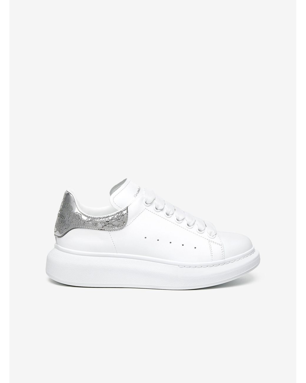 McQueen White Oversized Sneaker
