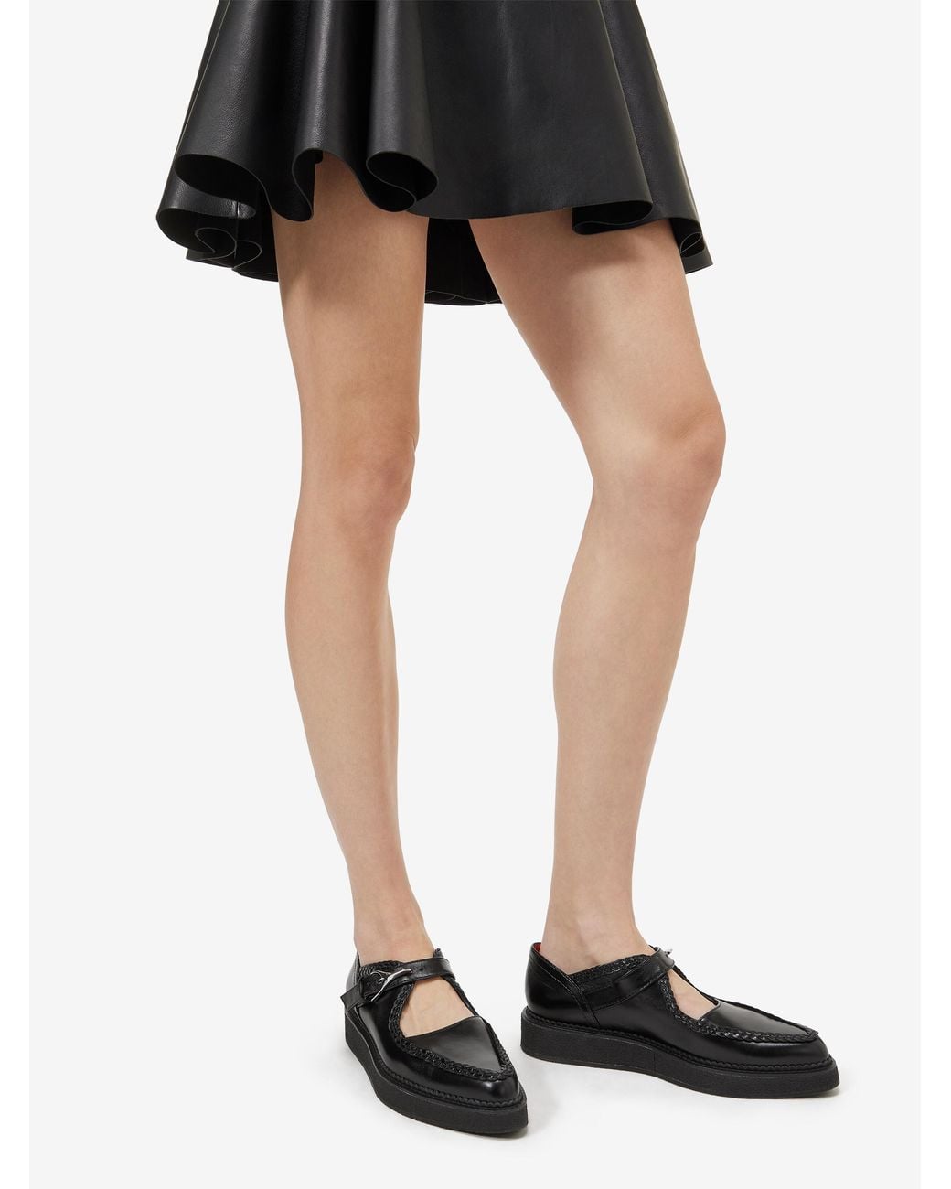 McQueen White Wishbone Creeper