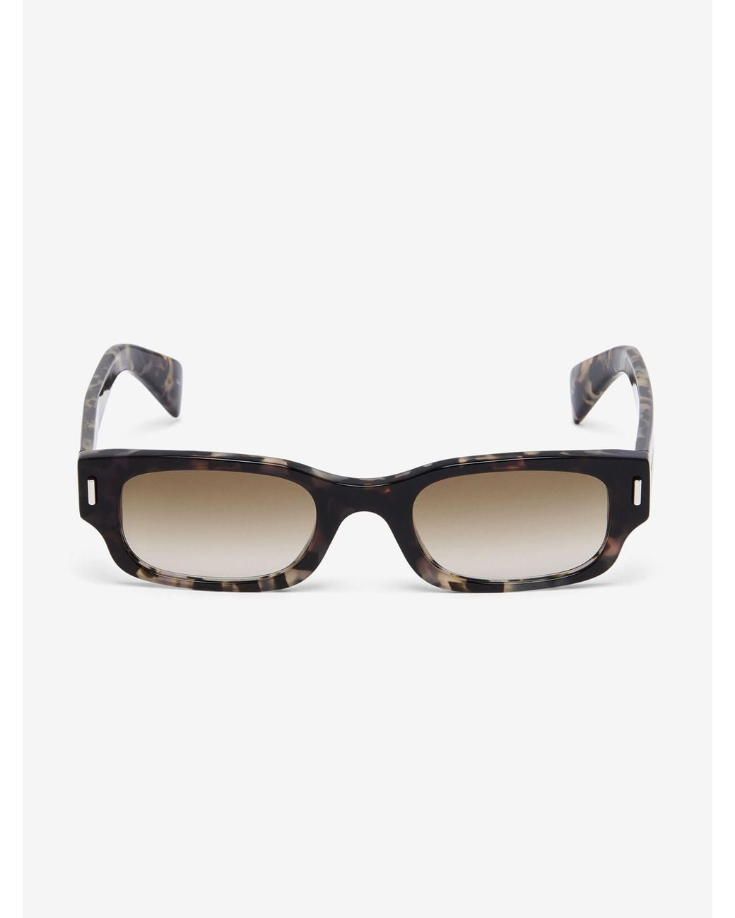 McQueen Multicolor T-Bar Rivet Panthos Sunglasses