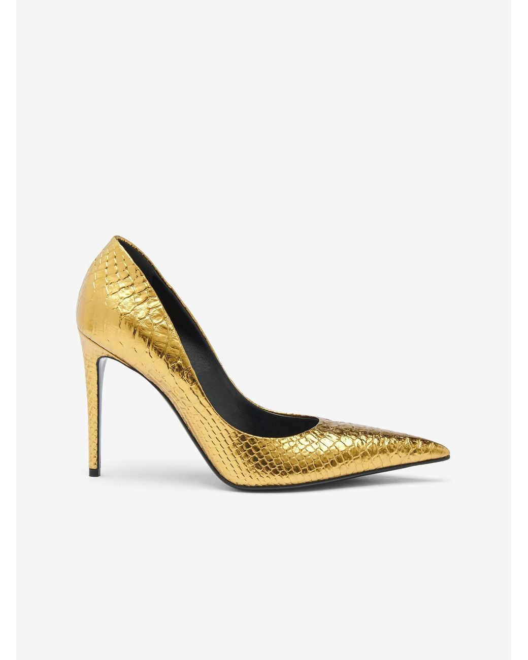 McQueen Metallic Skull Pump