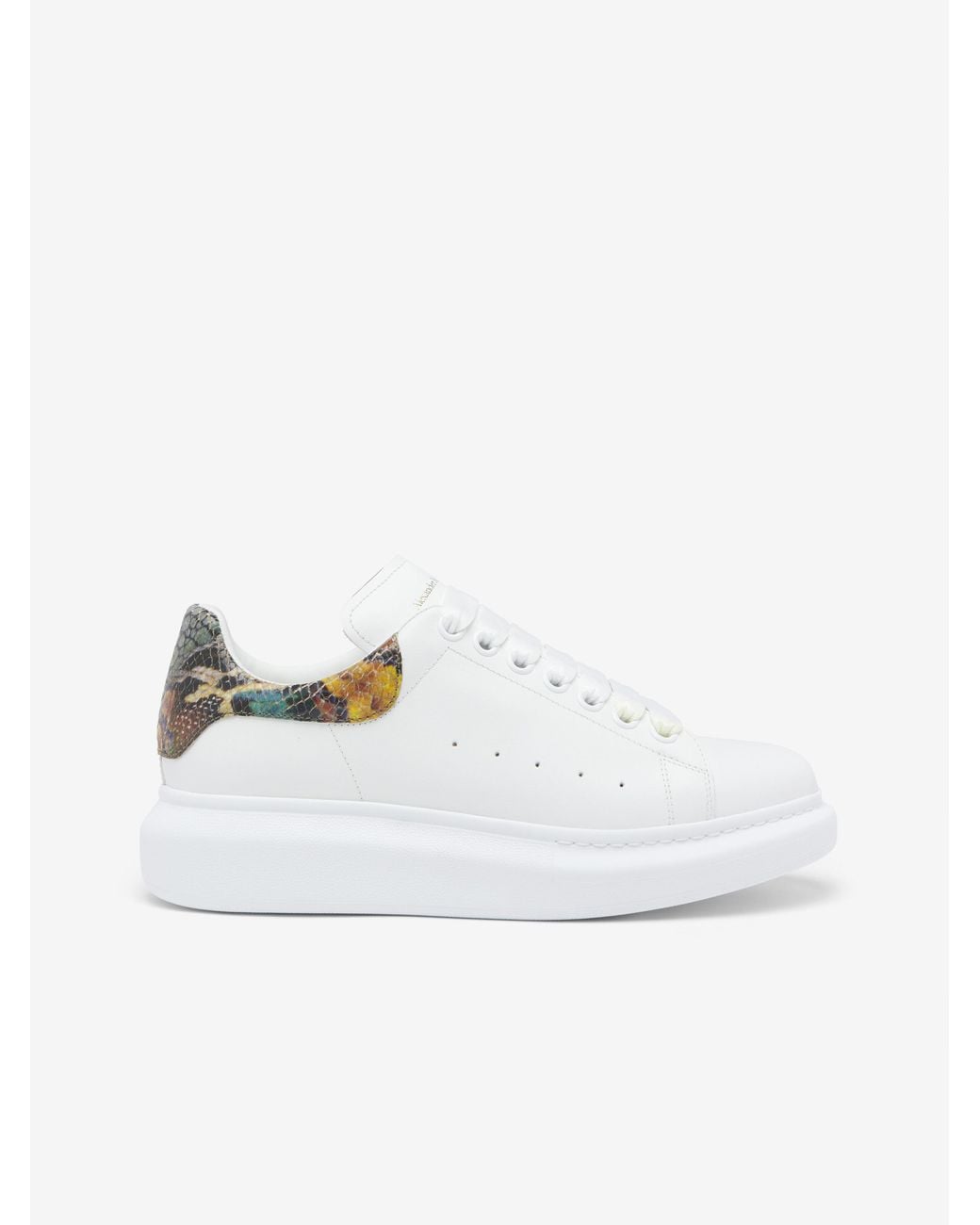McQueen White Oversized Sneaker