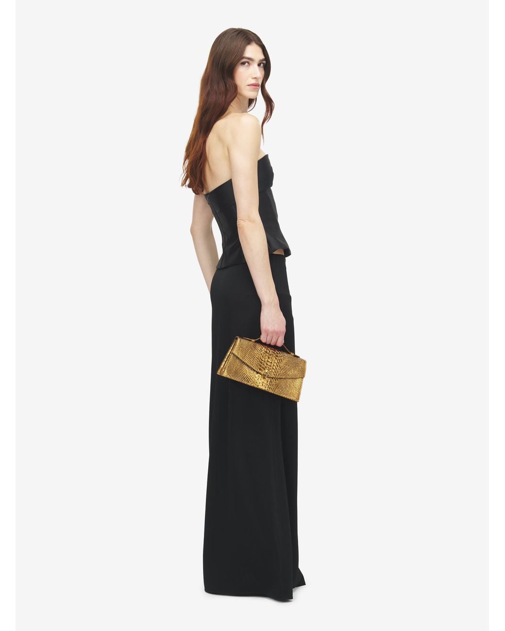 McQueen Natural Skull Top Handle