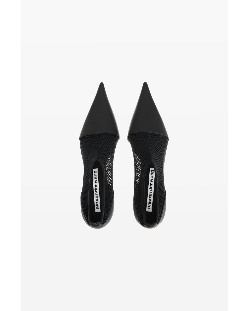 Alexander Wang Black Fei 65Mm Mesh Bootie