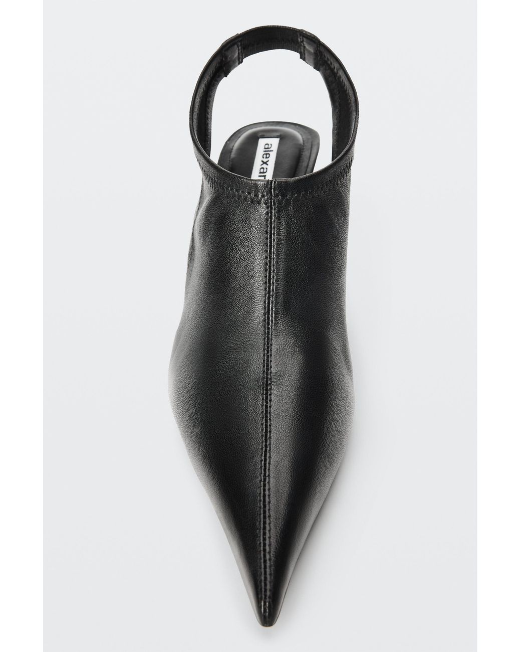 Alexander Wang Black Fei 65Mm Stretch Slingback