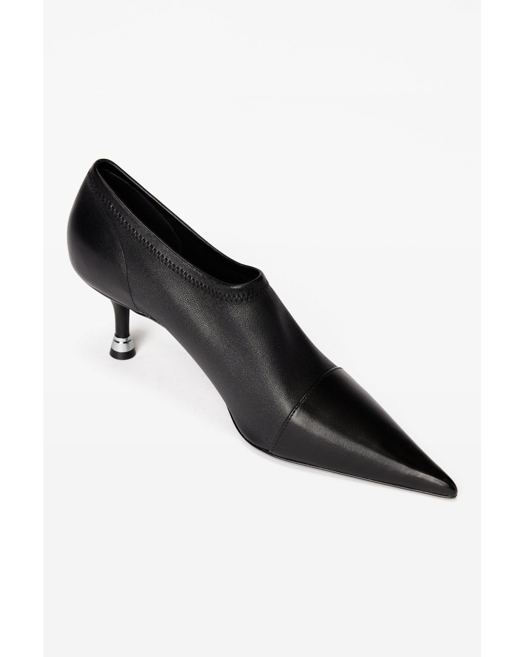Alexander Wang Black Fei 65Mm Short Stretch Bootie