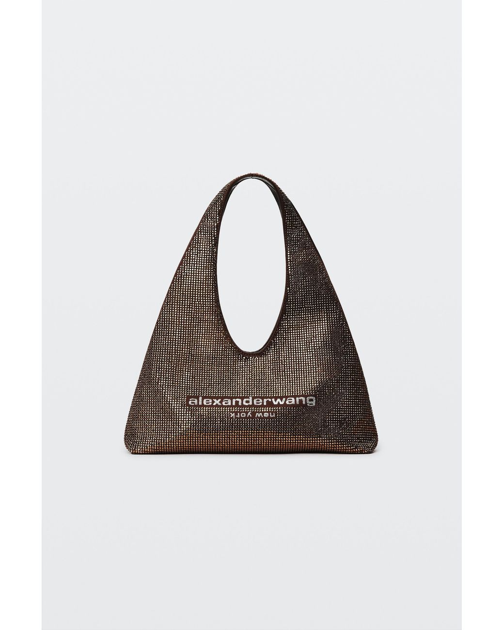 Alexander Wang Black Pike Crystal Mini Bag