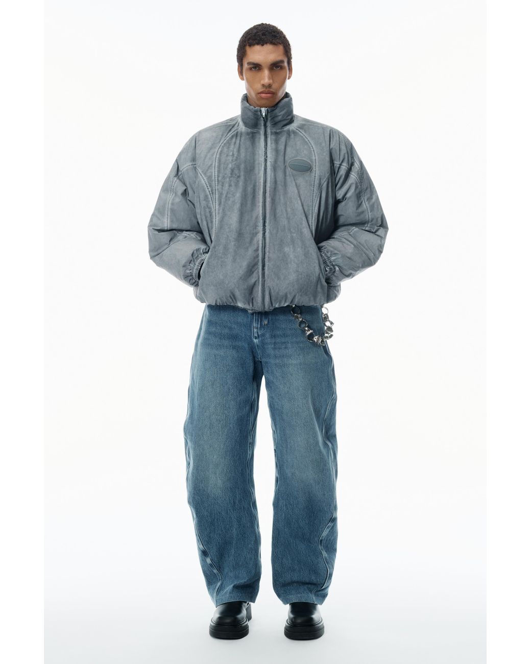 Alexander wang ジャケット alexander wang - ラスト1点 / HYBRID PUFFER JACKET