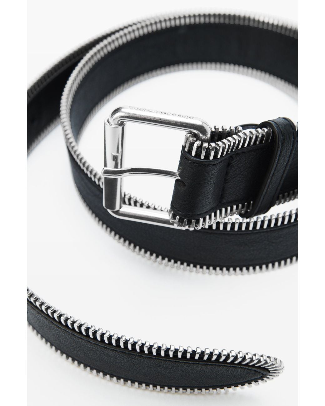 Alexander Wang Multicolor Thin Zipper Belt