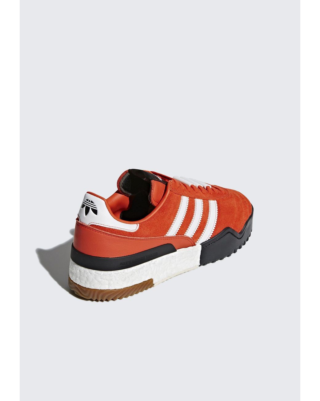 Alexander Wang Suede Adidas Originals By Aw Bball Soccer Shoes in Red | Lyst