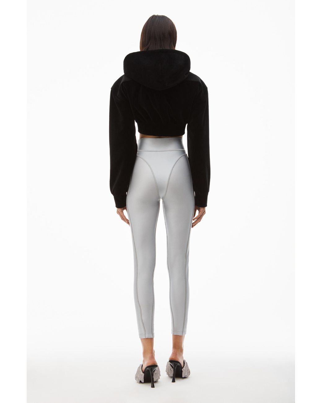 Alexander Wang Panty Line LEGGING In Active Tailoring in Black