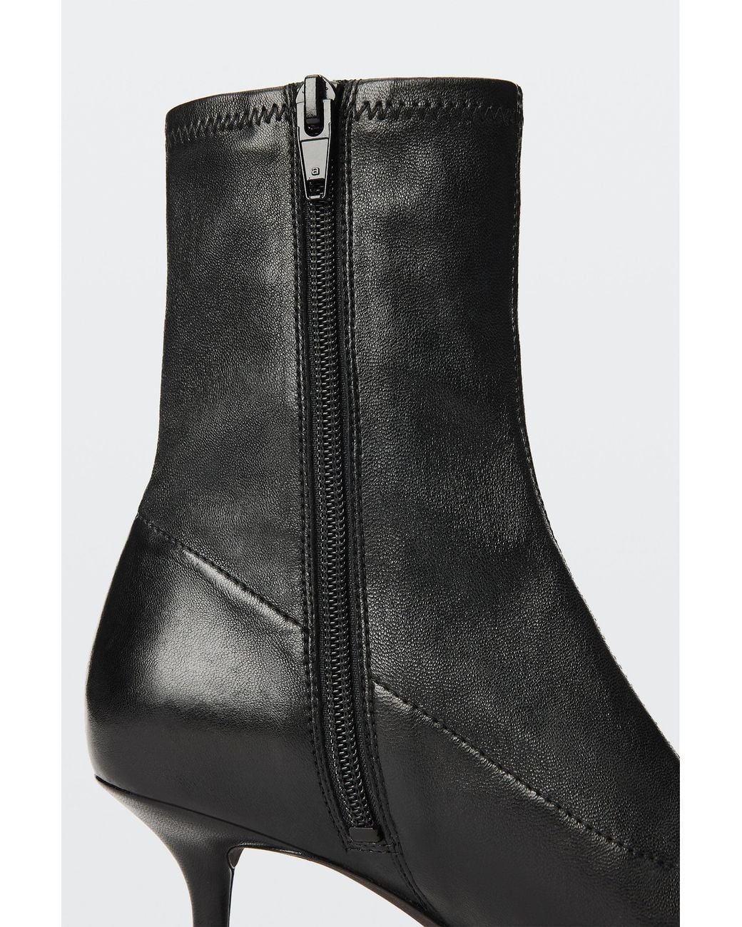 Alexander Wang White Fei 65Mm Stretch Ankle Boot