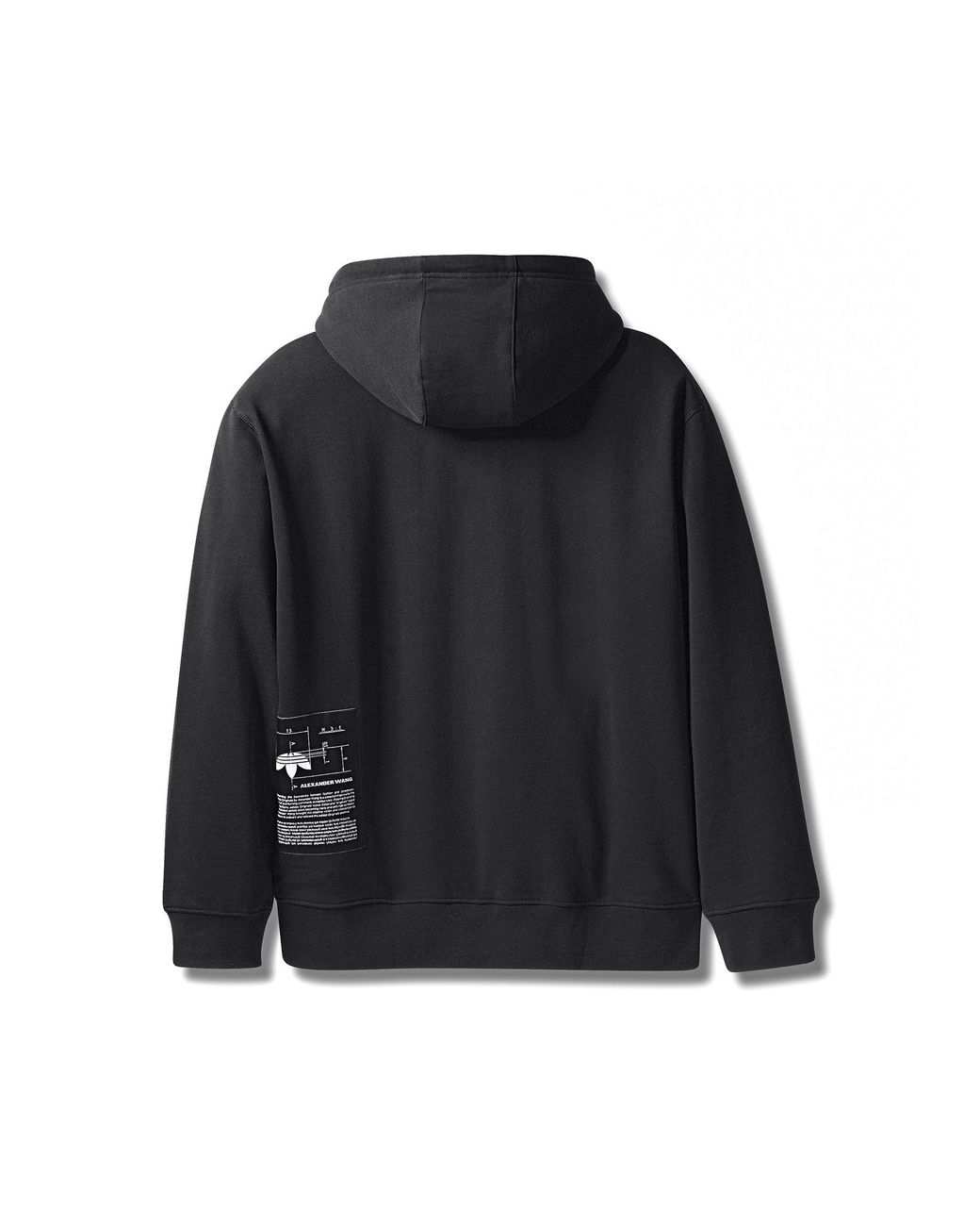 Alexander Wang Adidas Originals By Aw Graphic Hoodie in Black for Men | Lyst