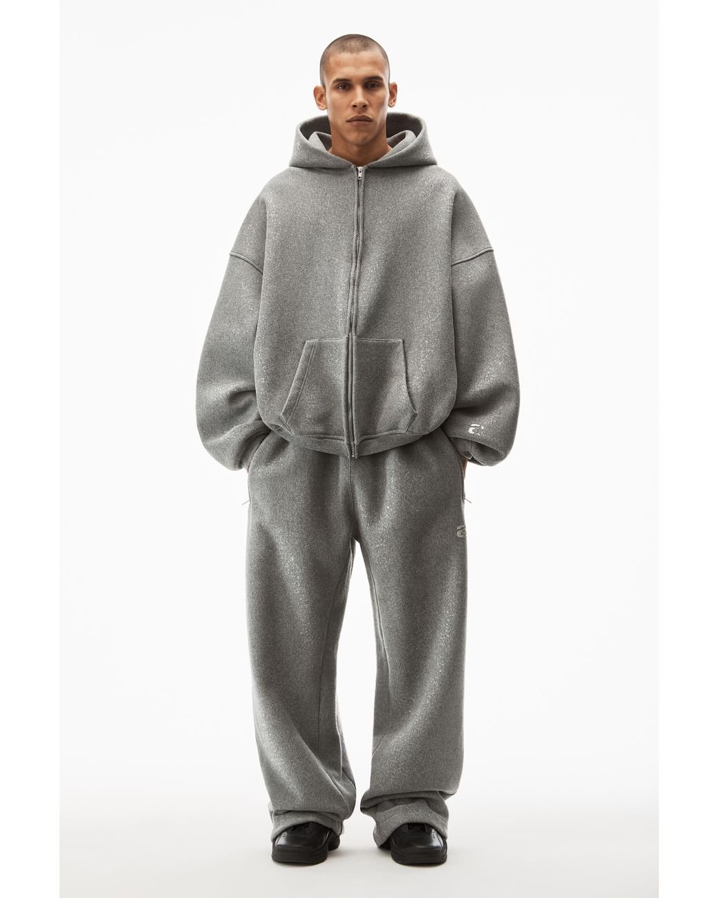 alexander wang - 【ラスト1点】 SWEATSHIRT HOODIE WITH