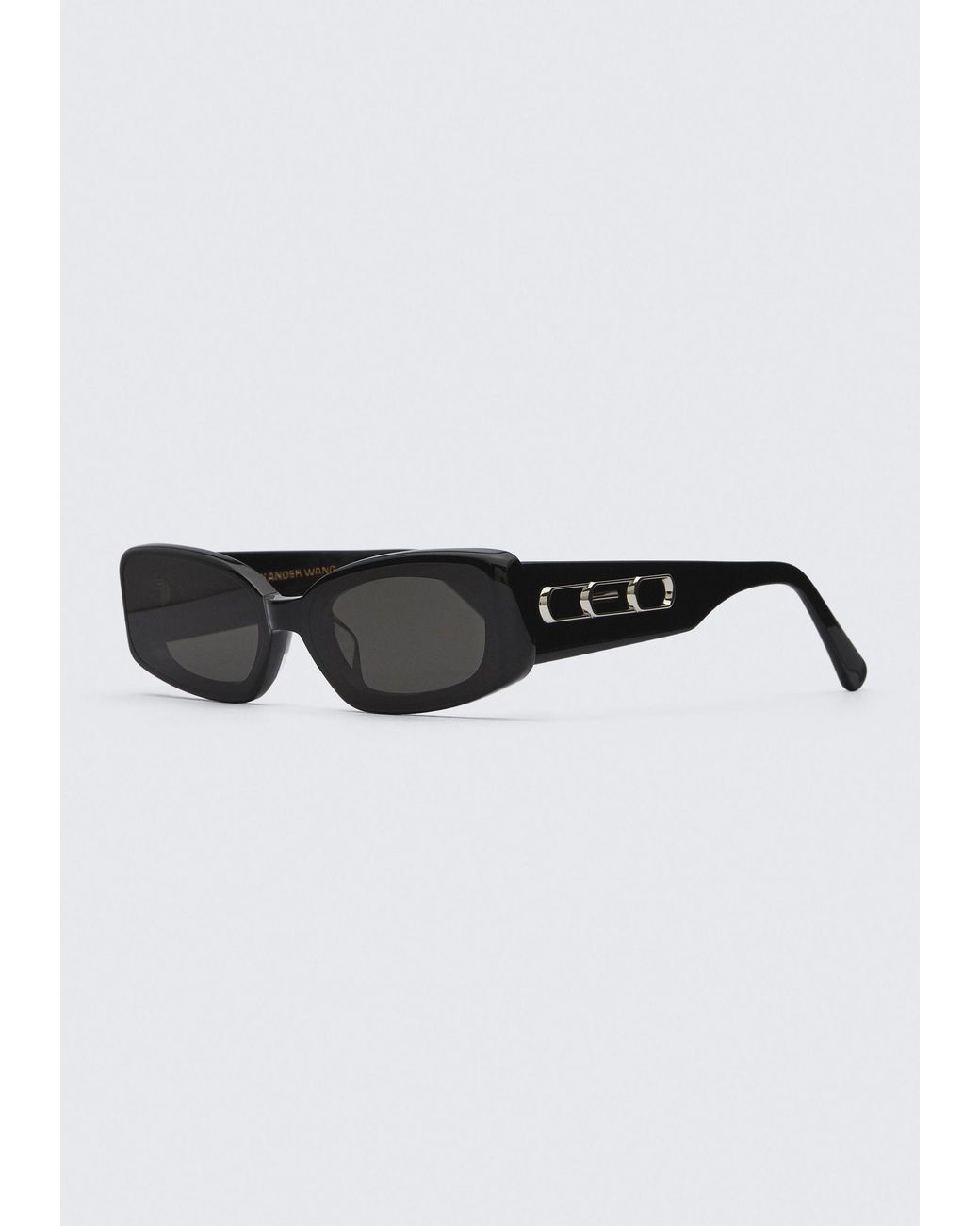 Give Grønland Resignation Alexander Wang Ceo Sunglasses in Black | Lyst