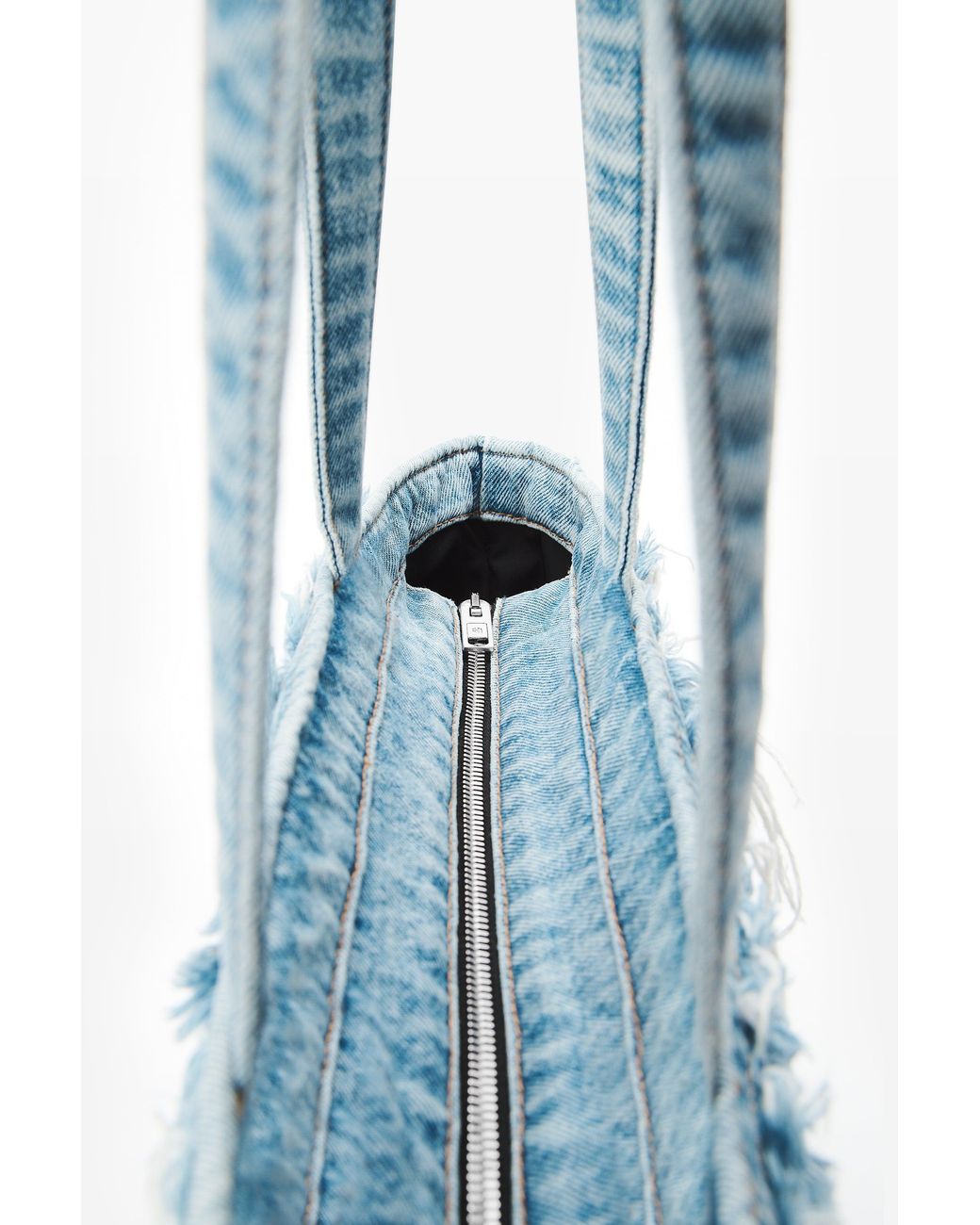 Alexander Wang Blue Punch Denim Medium Tote