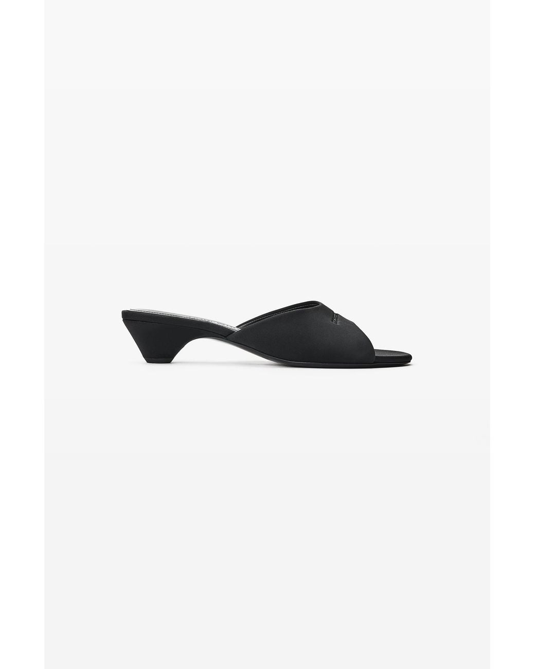 Alexander Wang Black Cher 35Mm Kitten Mule